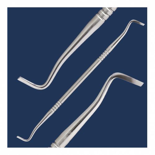 COLIBRI STEEL Obojstranný zatláčač nechtovej kožičky