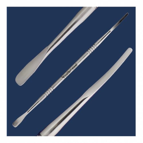 COLIBRI STEEL Obojstranný zatláčač nechtovej kožičky, na ošetrenie diabetikov