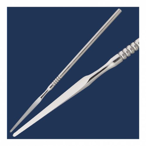 COLIBRI STEEL Úzky pomocný nástroj na pedikúru, 1 mm