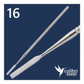 COLIBRI STEEL široké dláto na nechty, 3 mm