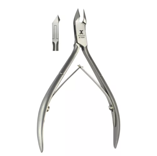 EXCELLENT Kožené boky s dvojitou listovou pružinou, 11 cm / 6 mm