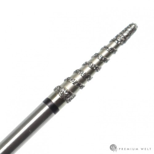 Turbo diamantová brúsna hlava, kopijovitá 2,7 mm (unicorn)