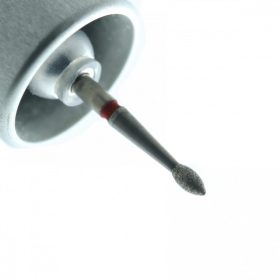 IQNAILS Diamantová fréza, malá guľôčka, jemná, 2,1 mm