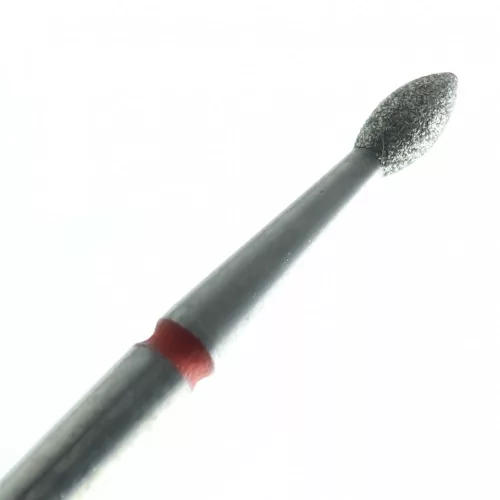 IQNAILS Diamantová fréza, malá guľôčka, jemná, 2,1 mm