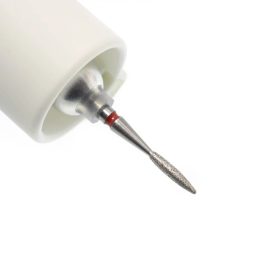 IQNAILS Diamantová frézka, plameň, jemná, 1,8 mm