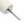 IQNAILS Diamantová frézka, kužeľ, so zaobleným hrotom, jemná, 2,3 mm