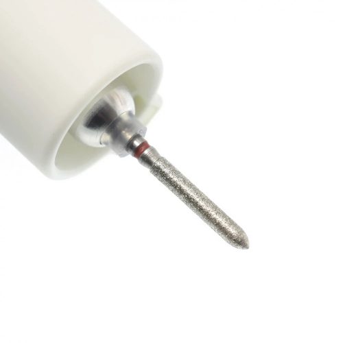 IQNAILS Diamantová frézka, kužeľ, so zaobleným hrotom, jemná, 2,3 mm