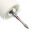 IQNAILS Diamantová fréza, malá guľôčka, jemná, 2,3 mm