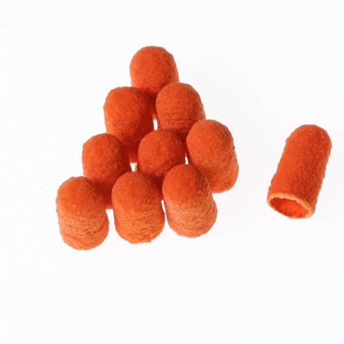 LUKAS ORANGE Brúsna čiapočka, jemná, 5 mm, 10 ks