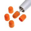 LUKAS ORANGE Brúsna čiapočka, jemná, 10 mm, 10 kusov
