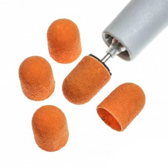 LUKAS ORANGE Brúsna čiapočka, stredná, 13 mm, 10 ks