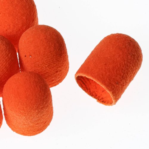 LUKAS ORANGE Brúsna čiapočka, jemná, 13 mm, 10 ks