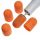 LUKAS ORANGE Brúsna čiapočka, hrubá, 16 mm, 10 kusov