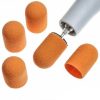 LUKAS ORANGE Brúsna čiapočka, jemná, 16 mm, 10 kusov
