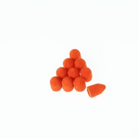 LUKAS ORANGE Brúsny kužeľ, stredný, 7 mm, 10 kusov