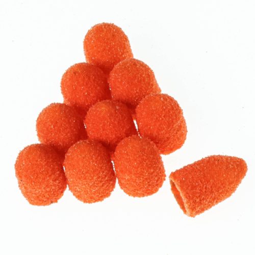 LUKAS ORANGE Brúsny kužeľ, stredný, 7 mm, 10 kusov