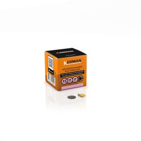   KERMAN Brúsny kotúč pre držiak na pododisk, 10 mm, veľmi hrubý, 50 ks