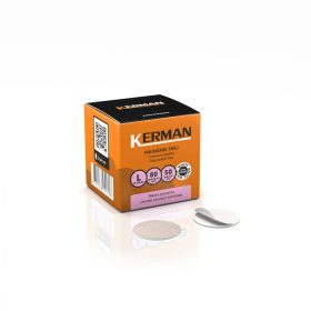   Tvrdený brúsny kotúč, 25 mm, zrnitosť 80/extra hrubý, Kerman, 50 ks