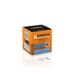   Tvrdený brúsny kotúč, 10 mm, zrnitosť 180/stredný, Kerman, 50 ks