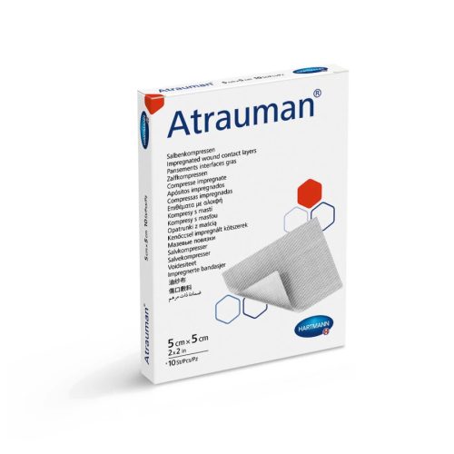 HARTMANN Atrauman sterilné krytie s masťou, 5x5 cm