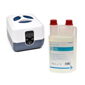   Balenie ultrazvukového čističa GT Sonic a koncentrátu Discleen Extra