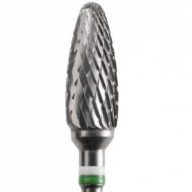   ACURATA Karbidové frézy, veľká palica, hrubé, 6 mm, PRE ľavákov